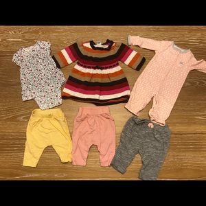 Baby Girl Bundle Newborn Size